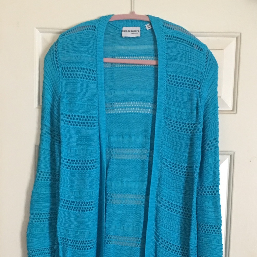 Open-Front Cardigan W/ Fringe